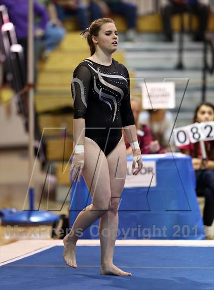 Thumbnail 1 in CHSAA 4A State Gymnastics Championships photogallery.