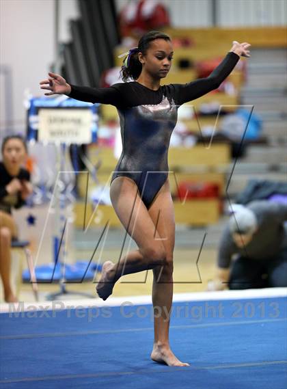 Thumbnail 1 in CHSAA 4A State Gymnastics Championships photogallery.