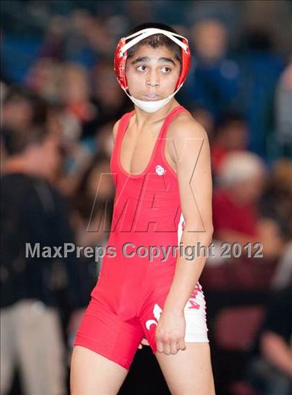 Thumbnail 2 in CIF State Wrestling Championship (Day 1 - Round 2)  photogallery.