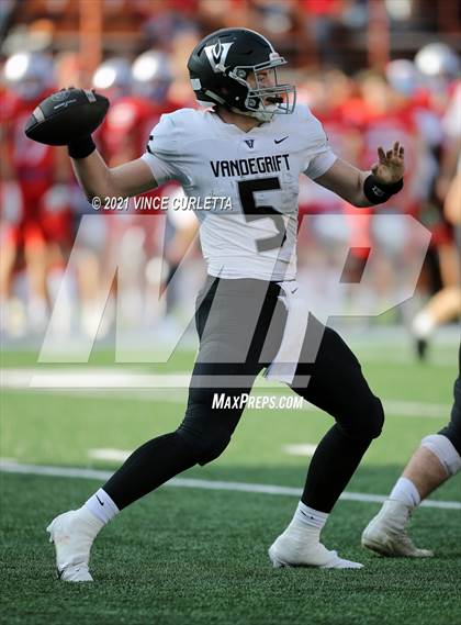 Thumbnail 2 in Westlake vs. Vandegrift (UIL 6A D2 Quarterfinal Playoff) photogallery.