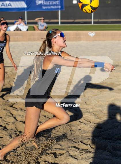 Thumbnail 2 in Fountain Hills vs Saguaro (AIA Pairs D-II Semifinals) photogallery.