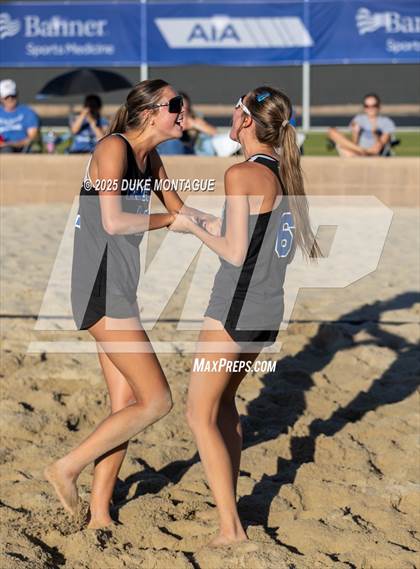 Thumbnail 2 in Fountain Hills vs Saguaro (AIA Pairs D-II Semifinals) photogallery.