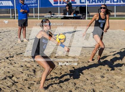 Thumbnail 3 in Fountain Hills vs Saguaro (AIA Pairs D-II Semifinals) photogallery.