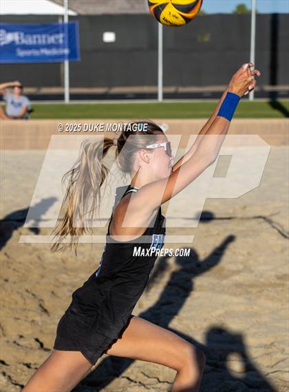Thumbnail 3 in Fountain Hills vs Saguaro (AIA Pairs D-II Semifinals) photogallery.