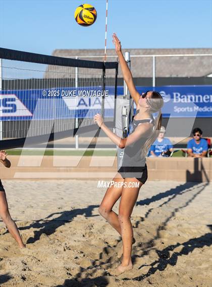 Thumbnail 1 in Fountain Hills vs Saguaro (AIA Pairs D-II Semifinals) photogallery.