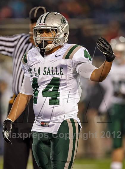 Thumbnail 3 in Folsom vs. De La Salle (CIF NorCal Regional Open Division Final) photogallery.