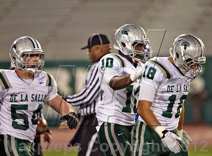 Thumbnail 3 in Folsom vs. De La Salle (CIF NorCal Regional Open Division Final) photogallery.