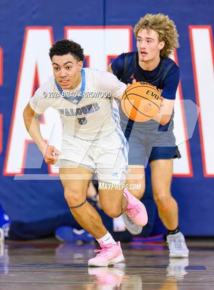 Thumbnail 2 in Carson vs West Rowan (Sam Moir Christmas Tournament) photogallery.