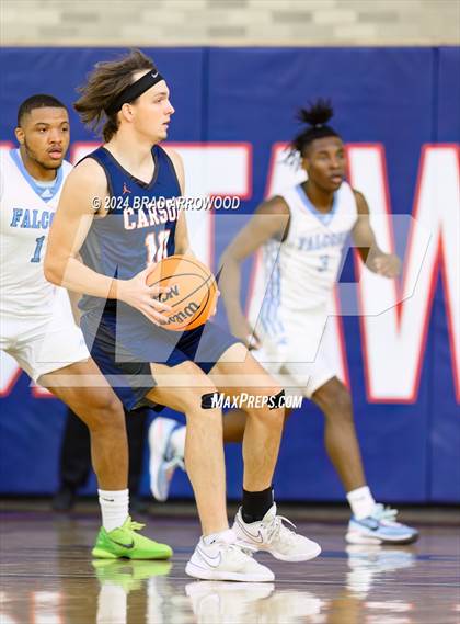 Thumbnail 3 in Carson vs West Rowan (Sam Moir Christmas Tournament) photogallery.