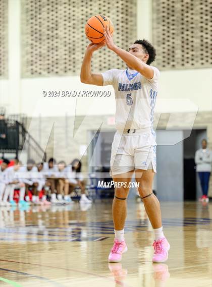 Thumbnail 3 in Carson vs West Rowan (Sam Moir Christmas Tournament) photogallery.