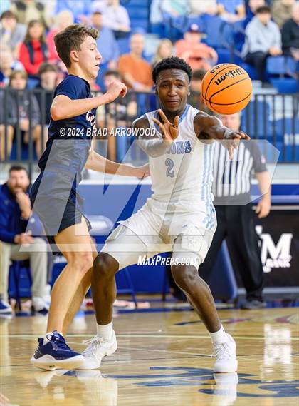 Thumbnail 3 in Carson vs West Rowan (Sam Moir Christmas Tournament) photogallery.