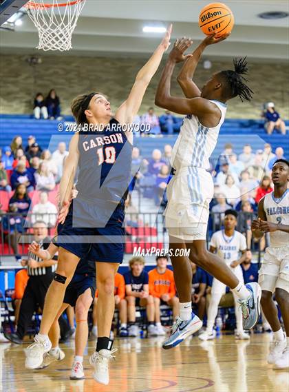 Thumbnail 2 in Carson vs West Rowan (Sam Moir Christmas Tournament) photogallery.