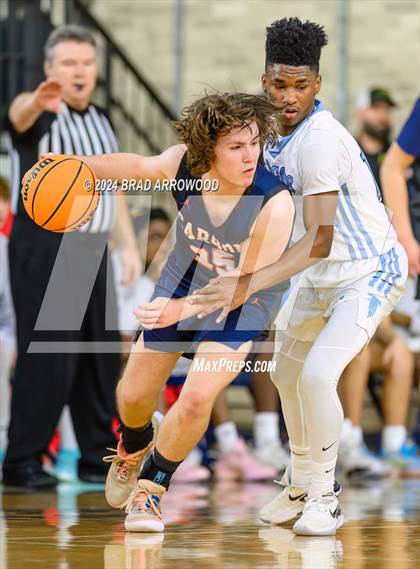 Thumbnail 3 in Carson vs West Rowan (Sam Moir Christmas Tournament) photogallery.