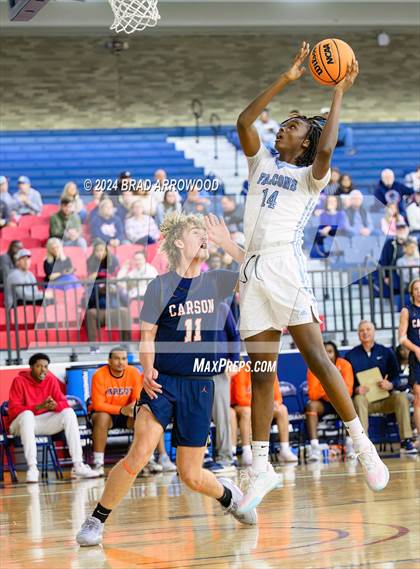 Thumbnail 1 in Carson vs West Rowan (Sam Moir Christmas Tournament) photogallery.