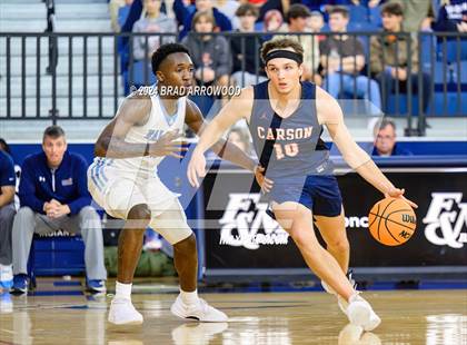 Thumbnail 3 in Carson vs West Rowan (Sam Moir Christmas Tournament) photogallery.