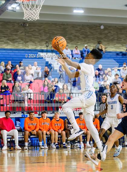 Thumbnail 2 in Carson vs West Rowan (Sam Moir Christmas Tournament) photogallery.