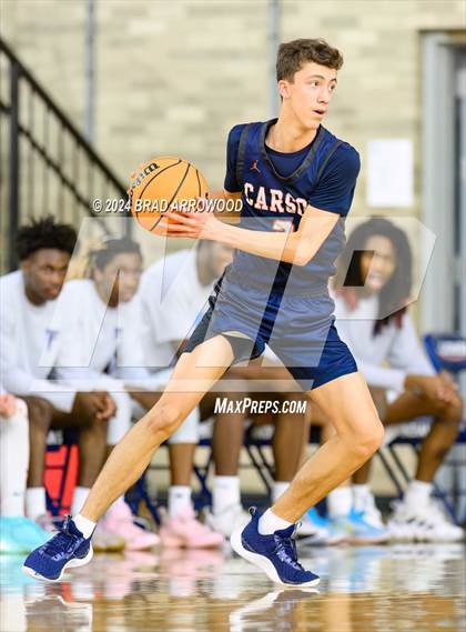Thumbnail 2 in Carson vs West Rowan (Sam Moir Christmas Tournament) photogallery.