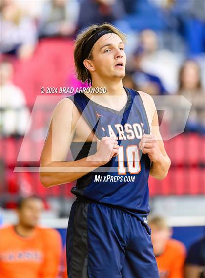 Thumbnail 2 in Carson vs West Rowan (Sam Moir Christmas Tournament) photogallery.