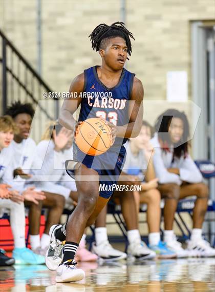 Thumbnail 3 in Carson vs West Rowan (Sam Moir Christmas Tournament) photogallery.