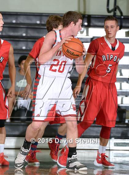 Thumbnail 1 in Ripon vs. Winters (Ram Jam Winter Classic) photogallery.