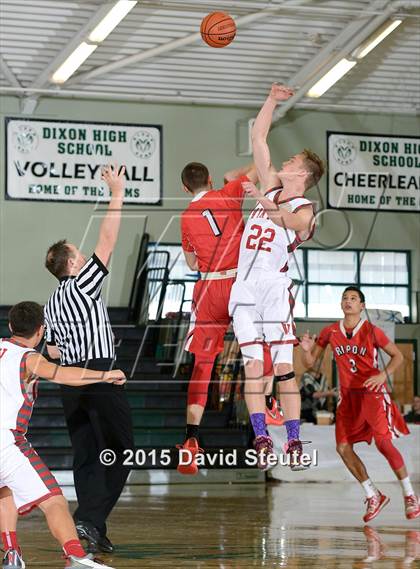 Thumbnail 1 in Ripon vs. Winters (Ram Jam Winter Classic) photogallery.
