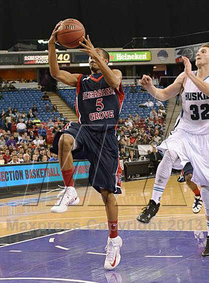 Thumbnail 3 in Sheldon vs. Pleasant Grove (CIF SJS D1 Final) photogallery.