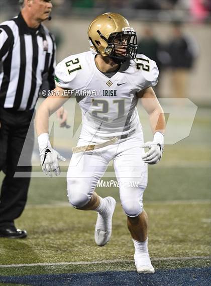 Thumbnail 1 in St. Vincent-St. Mary vs. Archbishop Hoban (OHSAA Division III Region 9 Semifinal) photogallery.
