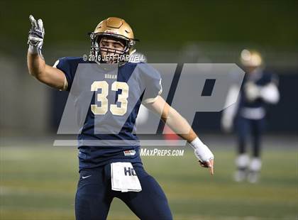 Thumbnail 3 in St. Vincent-St. Mary vs. Archbishop Hoban (OHSAA Division III Region 9 Semifinal) photogallery.