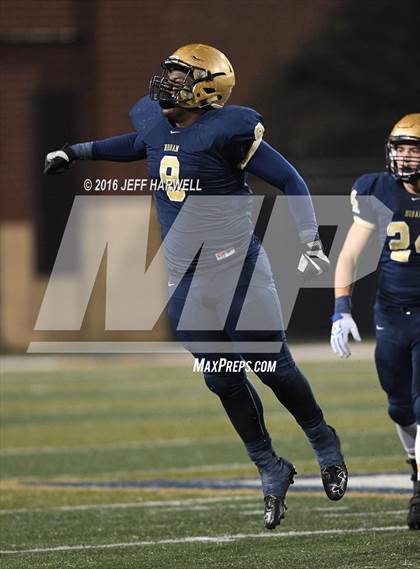 Thumbnail 2 in St. Vincent-St. Mary vs. Archbishop Hoban (OHSAA Division III Region 9 Semifinal) photogallery.