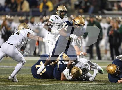 Thumbnail 1 in St. Vincent-St. Mary vs. Archbishop Hoban (OHSAA Division III Region 9 Semifinal) photogallery.