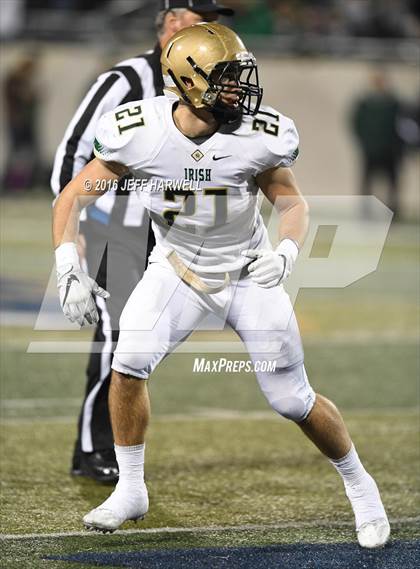 Thumbnail 2 in St. Vincent-St. Mary vs. Archbishop Hoban (OHSAA Division III Region 9 Semifinal) photogallery.