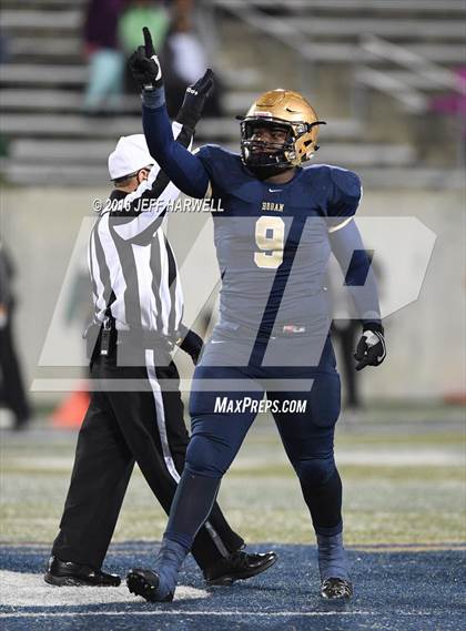 Thumbnail 3 in St. Vincent-St. Mary vs. Archbishop Hoban (OHSAA Division III Region 9 Semifinal) photogallery.