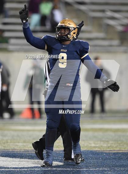 Thumbnail 2 in St. Vincent-St. Mary vs. Archbishop Hoban (OHSAA Division III Region 9 Semifinal) photogallery.
