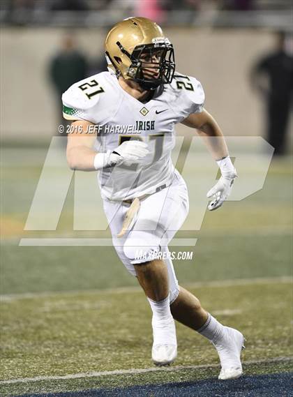 Thumbnail 3 in St. Vincent-St. Mary vs. Archbishop Hoban (OHSAA Division III Region 9 Semifinal) photogallery.