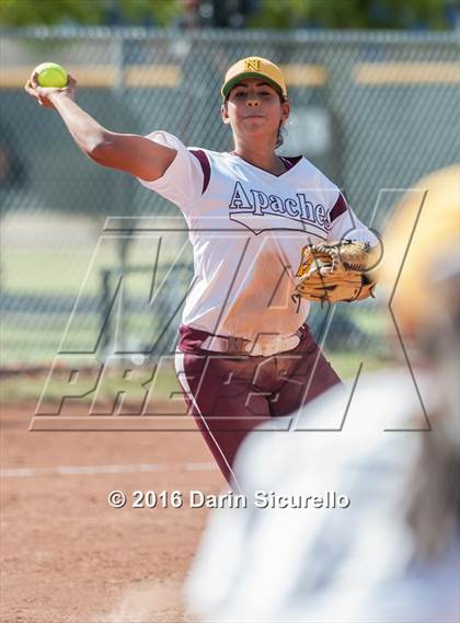 Thumbnail 1 in Nogales @ Show Low (AIA D3 Playoff) photogallery.