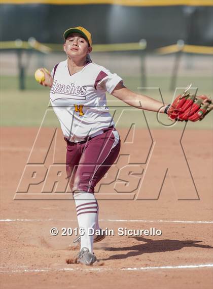 Thumbnail 1 in Nogales @ Show Low (AIA D3 Playoff) photogallery.