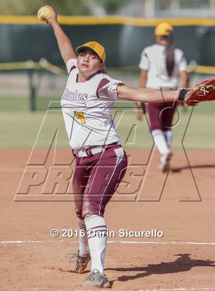 Thumbnail 1 in Nogales @ Show Low (AIA D3 Playoff) photogallery.