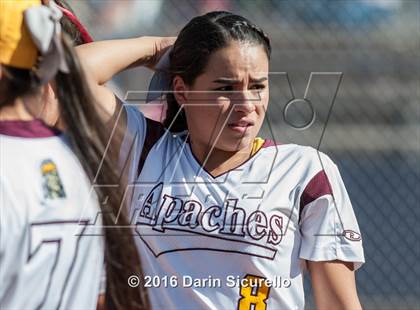 Thumbnail 1 in Nogales @ Show Low (AIA D3 Playoff) photogallery.