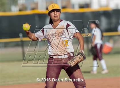 Thumbnail 1 in Nogales @ Show Low (AIA D3 Playoff) photogallery.