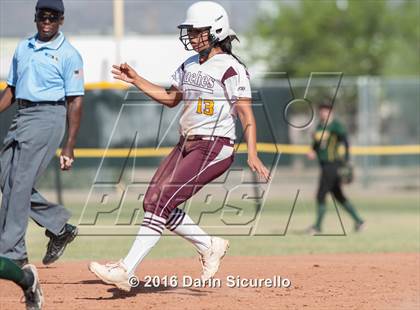 Thumbnail 3 in Nogales @ Show Low (AIA D3 Playoff) photogallery.