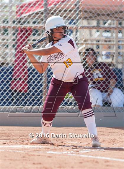 Thumbnail 1 in Nogales @ Show Low (AIA D3 Playoff) photogallery.