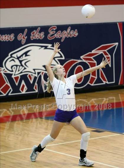 Thumbnail 3 in Warren vs Hastings (Nike Volleyball Classic) photogallery.