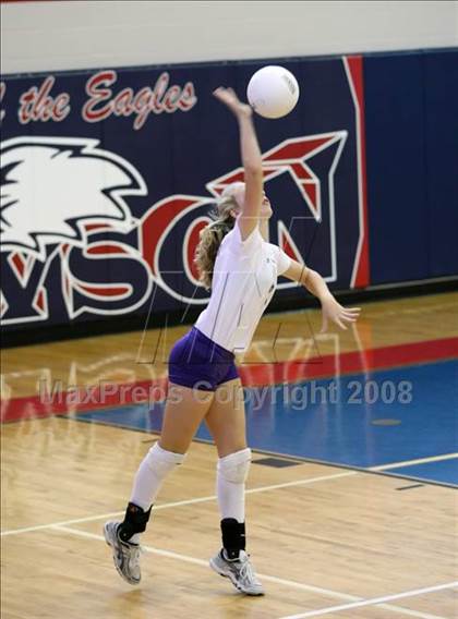 Thumbnail 2 in Warren vs Hastings (Nike Volleyball Classic) photogallery.