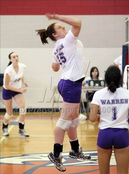 Thumbnail 3 in Warren vs Hastings (Nike Volleyball Classic) photogallery.