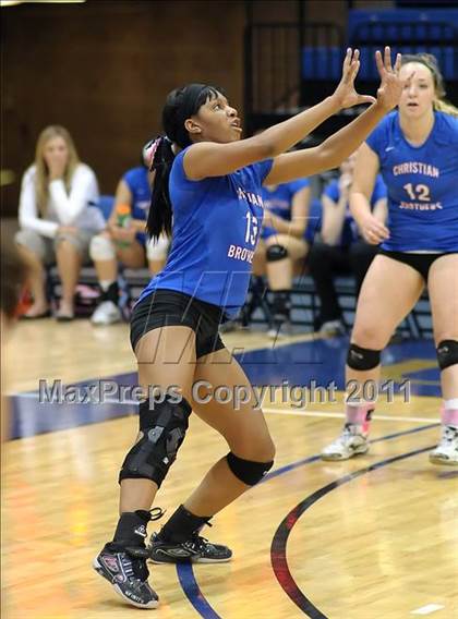Thumbnail 1 in Vista del Lago vs. Christian Brothers (CIF SJS D3 Final) photogallery.