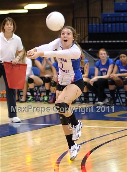 Thumbnail 2 in Vista del Lago vs. Christian Brothers (CIF SJS D3 Final) photogallery.