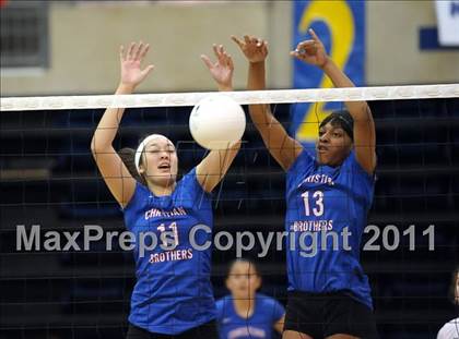 Thumbnail 1 in Vista del Lago vs. Christian Brothers (CIF SJS D3 Final) photogallery.