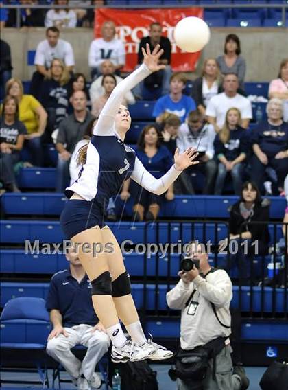 Thumbnail 1 in Vista del Lago vs. Christian Brothers (CIF SJS D3 Final) photogallery.