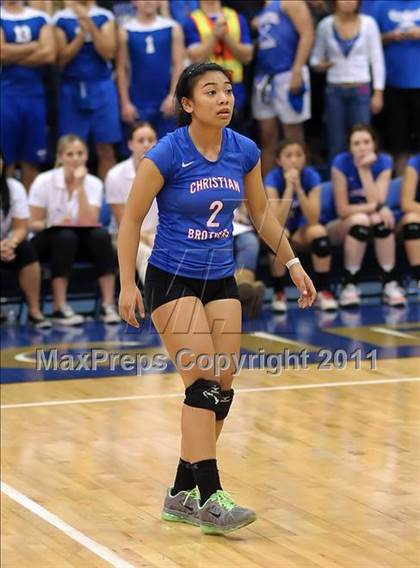 Thumbnail 2 in Vista del Lago vs. Christian Brothers (CIF SJS D3 Final) photogallery.