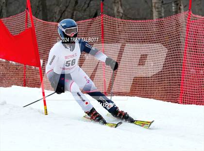 Thumbnail 3 in NYSPHSAA Section V Class A & B Giant Slalom Final (Second Run) photogallery.